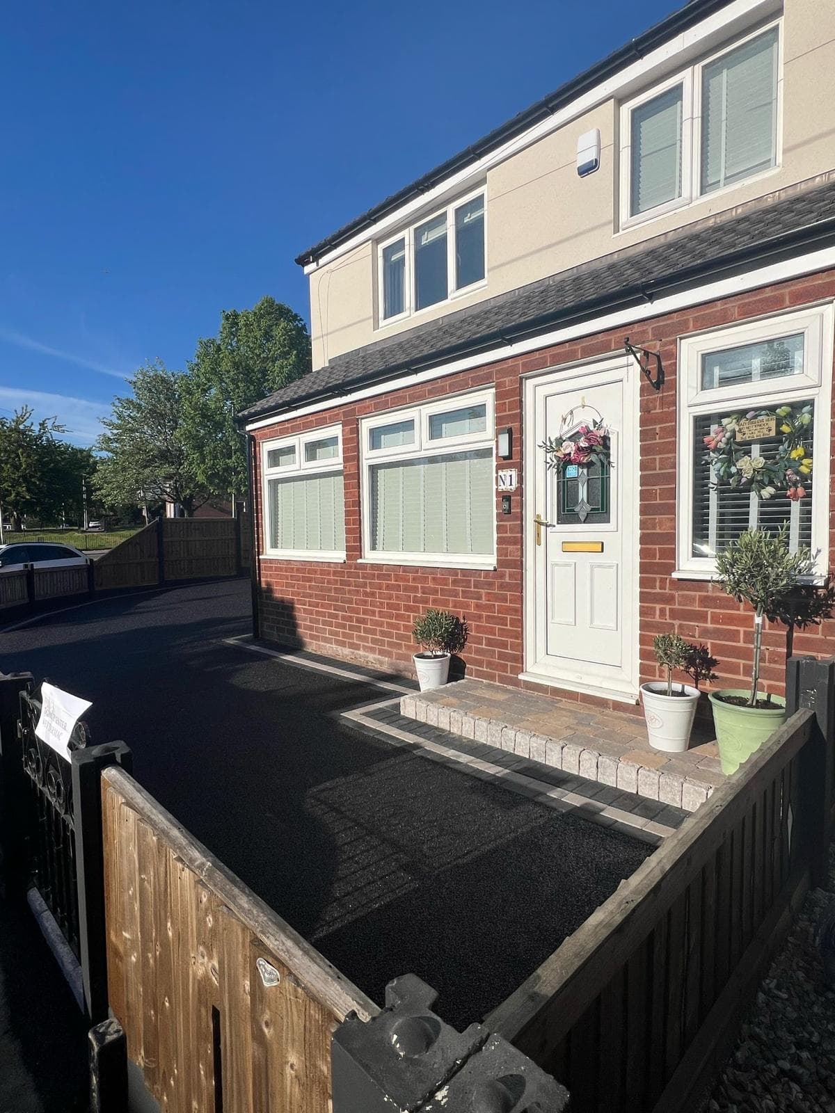 Premium block paving driveway installed by Dalys Driveways Manchester