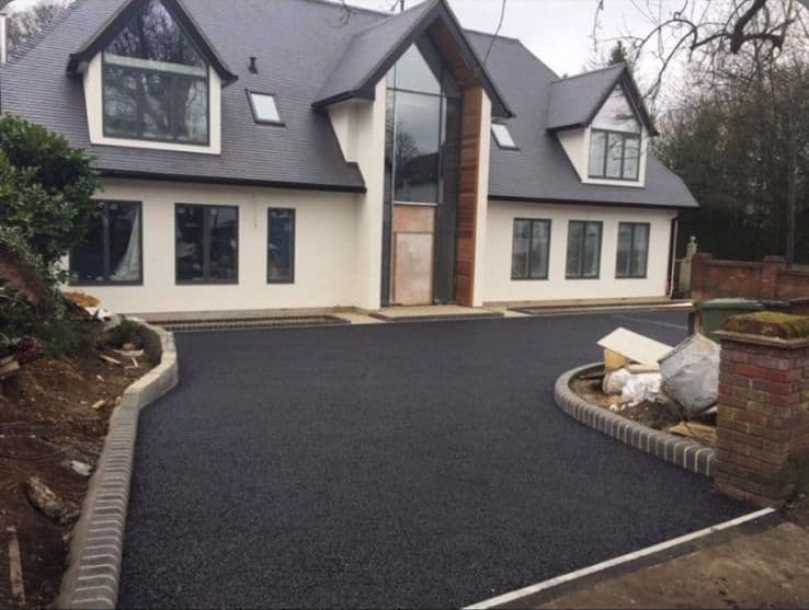 Driveway project near Royton